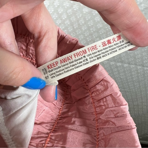 Free People Movement Pink High Rise The Way Home Shorts - Picture 6 of 6